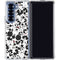 Disney Mickey Mouse Face Pattern Galaxy Z Fold6 Clear Case